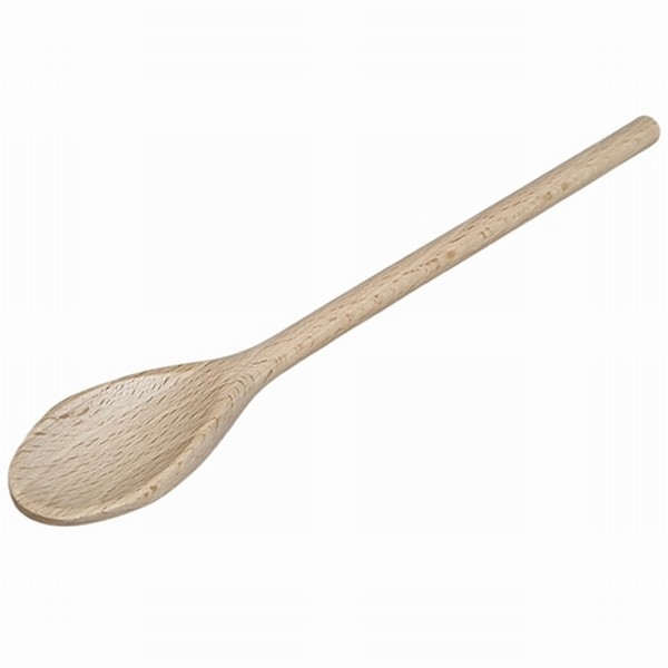 Lepel beukenhout klein; lengte 16,1 cm