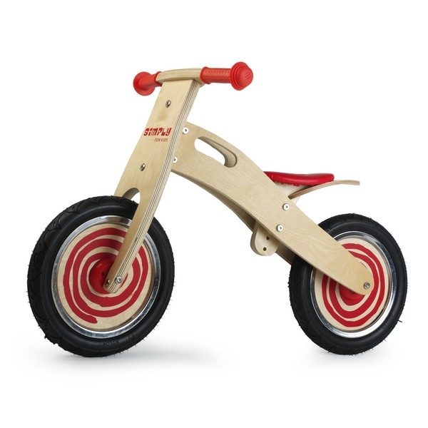 Loopfiets triplex Rood