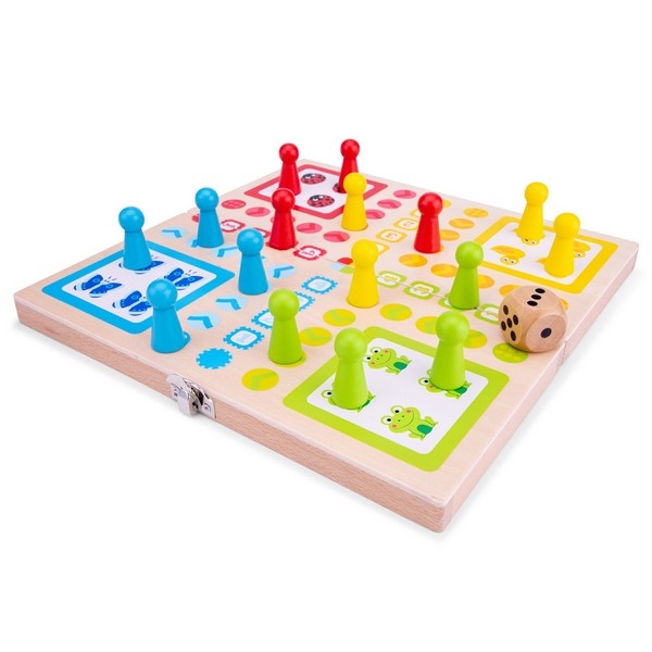Ludo  'mens erger je niet' - New Classic Toys, nog 2x