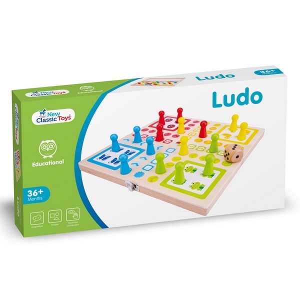 Ludo  'mens erger je niet' - New Classic Toys, nog 2x