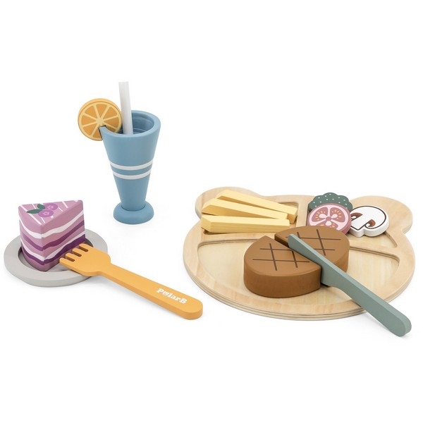 Lunch set op Panda dienblad - PolarB