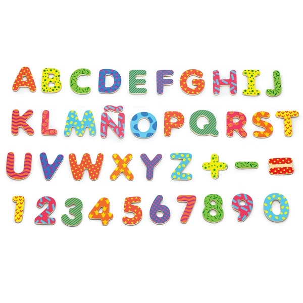 Magnetische Cijfers & Hoofdletters 77 stuks