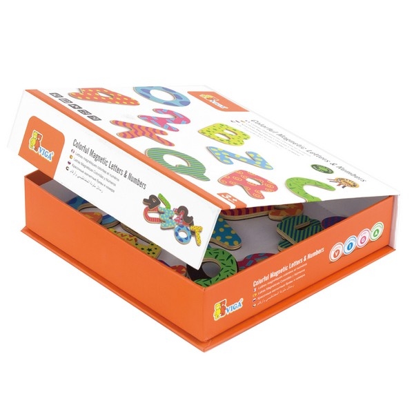 Magnetische Cijfers & Hoofdletters 77 stuks