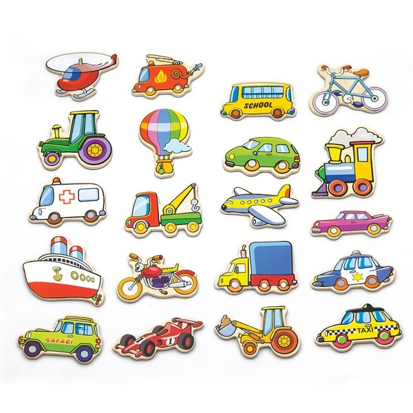 Magnetische Voertuigen - Viga Toys