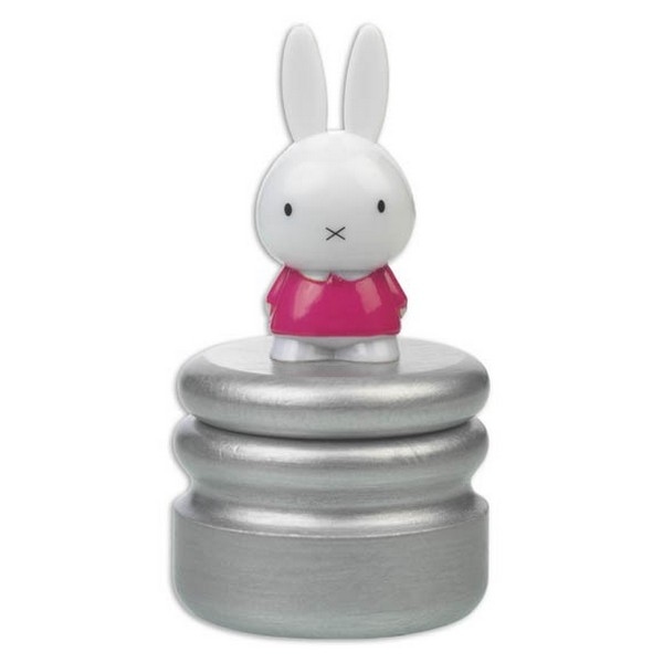 Melktandendoosje Nijntje Zilver/Roze