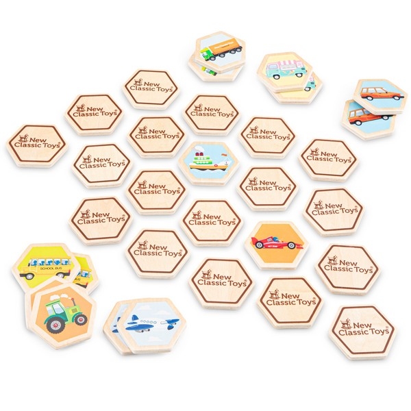 Memory - Voertuigen - New Classic Toys