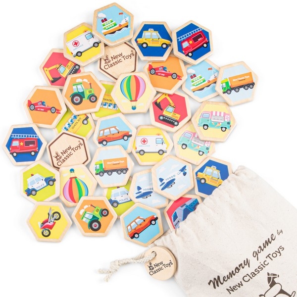 Memory - Voertuigen - New Classic Toys