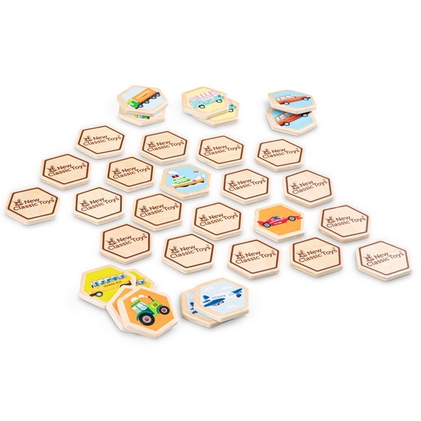 Memory - Voertuigen - New Classic Toys