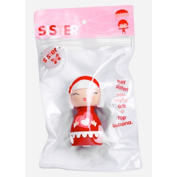 Momiji Doll - Sister met mini button