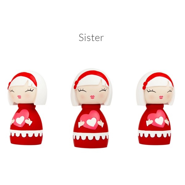 Momiji Doll - Sister met mini button