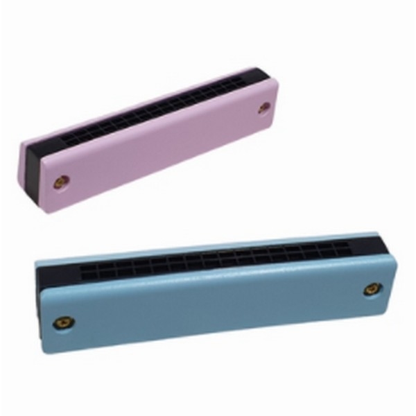 Mondharmonica 13,2 cm Egaal Blauw