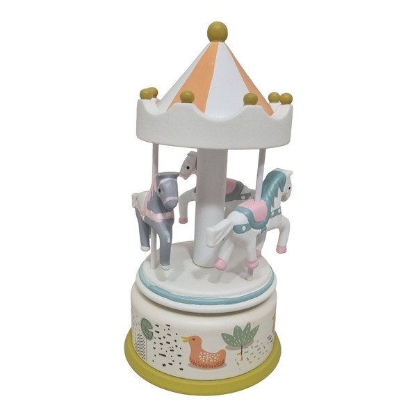 Muziekdoos - Carrousel - Pastel Middel, uitverkocht
