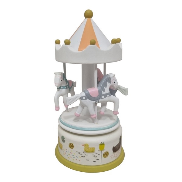 Muziekdoos - Carrousel - Pastel Middel, uitverkocht