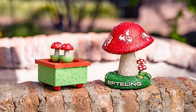 Muziekdoosje Paddestoel Efteling, nog 19x