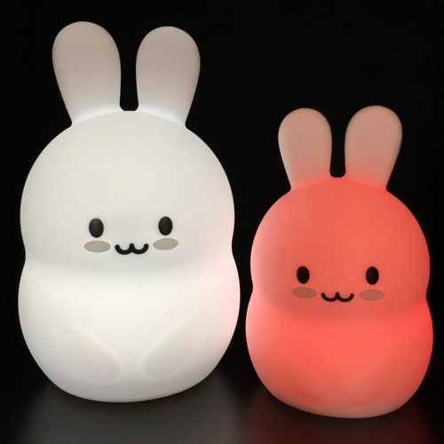 Nachtlamp Siliconen Konijn - Klein