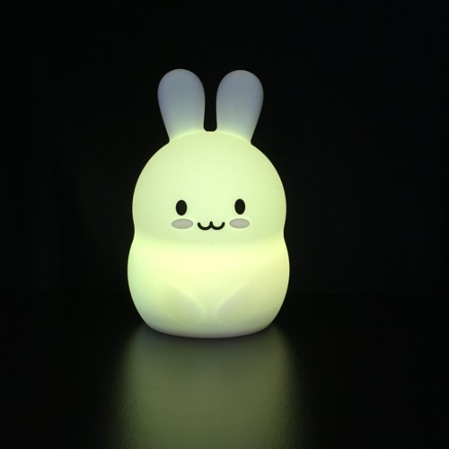 Nachtlamp Siliconen Konijn - Klein