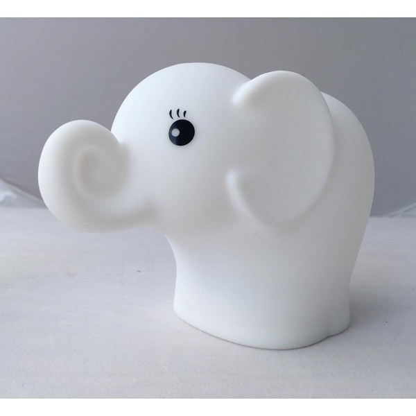 Nachtlamp Siliconen Olifant - Klein