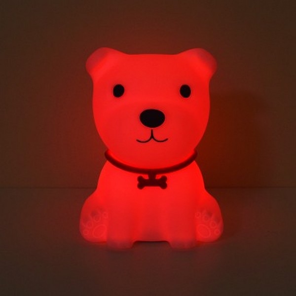 Nachtlamp Siliconen Puppy - Klein, nog 6x
