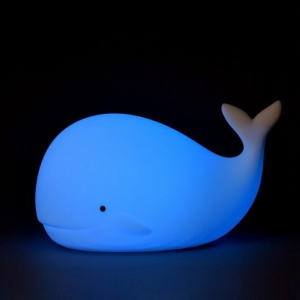 Nachtlamp Siliconen Walvis - Klein