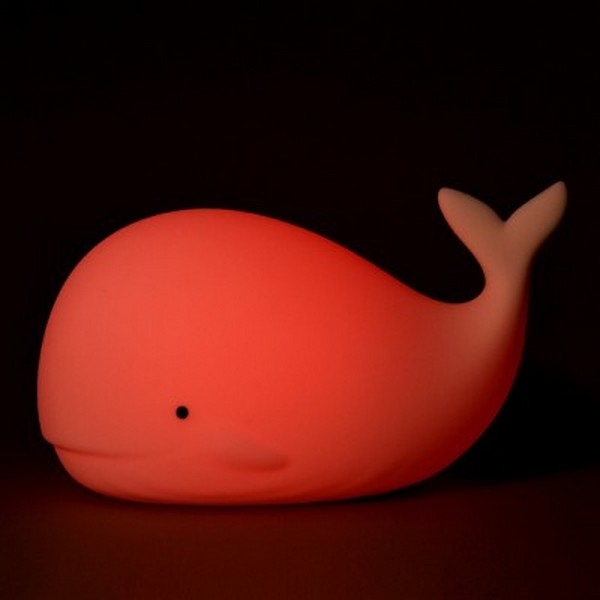 Nachtlamp Siliconen Walvis - Klein