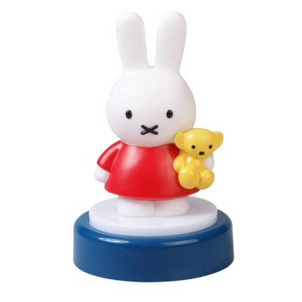 Nachtlampje Nijntje, rood jurkje met blauwe voet, nog 27x