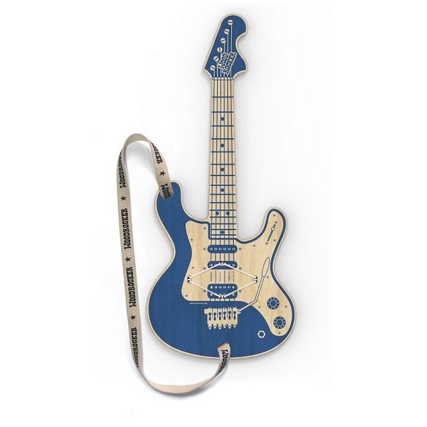 Neue Freunde - Luchtgitaar Woodrocker - Blauw
