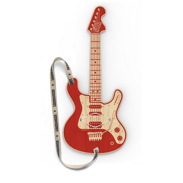 Neue Freunde - Luchtgitaar Woodrocker - Rood