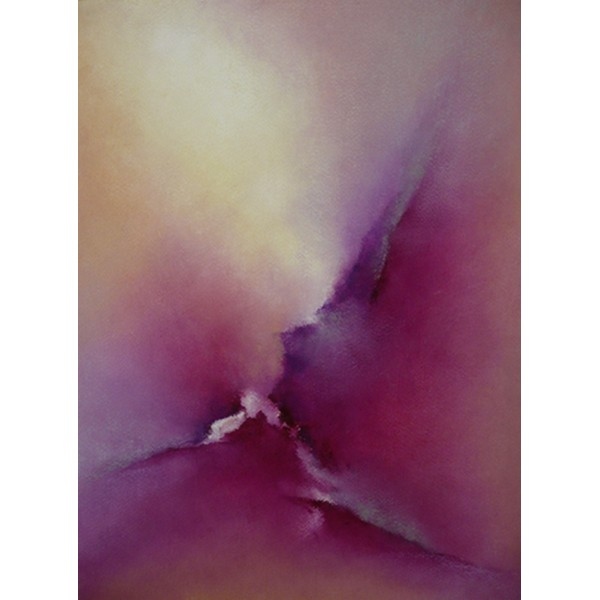 Oliepastelkaart Abstract Roze - per 10 stuks
