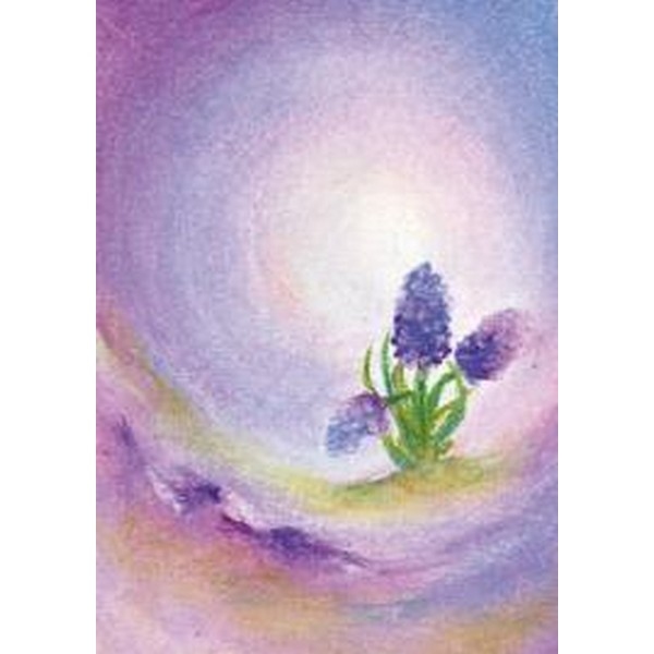 Oliepastelkaart De Hyacint - per 10 stuks