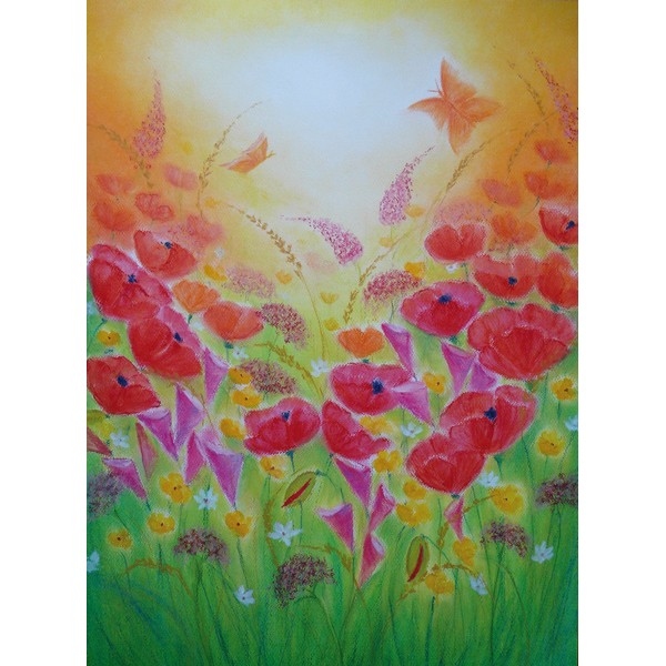 Oliepastelkaart Provence - per 10 stuks