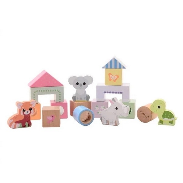 Ontdekkingsblokken 100 % FSC The Wildies Family 80099