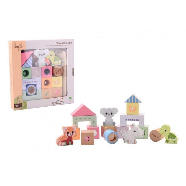 Ontdekkingsblokken 100 % FSC The Wildies Family 80099
