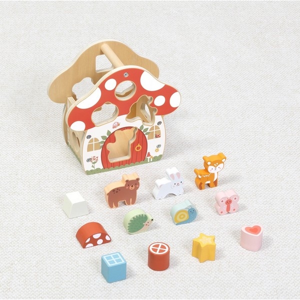 Paddenstoel vormen sorteren TP520 - TookyToy