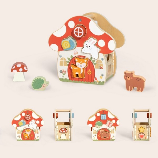 Paddenstoel vormen sorteren TP520 - TookyToy