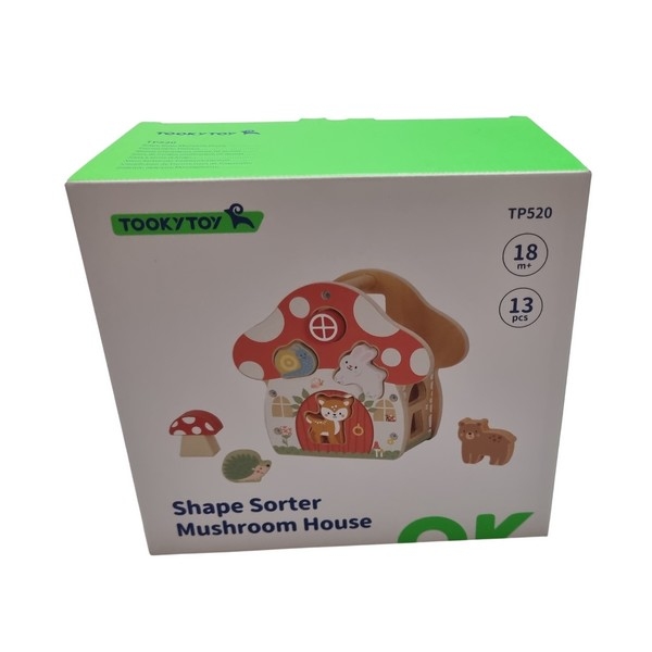 Paddenstoel vormen sorteren TP520 - TookyToy