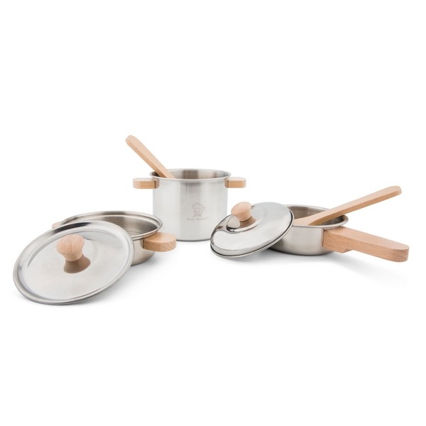 Pannenset metaal 7-delig - New Classic Toys