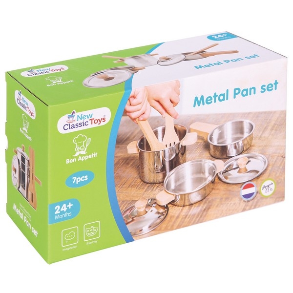 Pannenset Metaal 7-delig - Woet/NCT