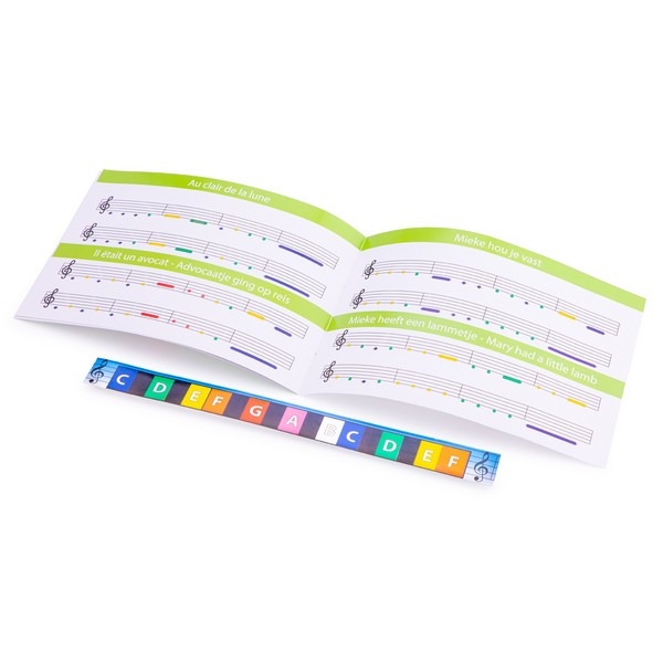 Piano - Rood - 18 toetsen, nog 1x