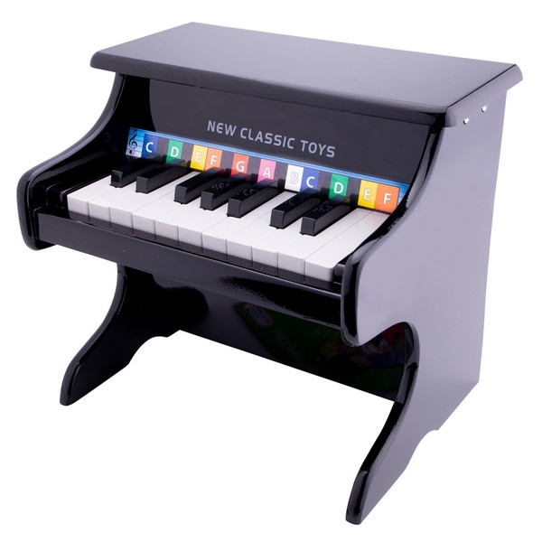 Piano - Zwart - 18 toetsen