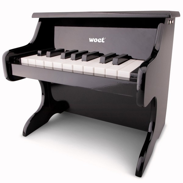 Piano - Zwart - 18 toetsen