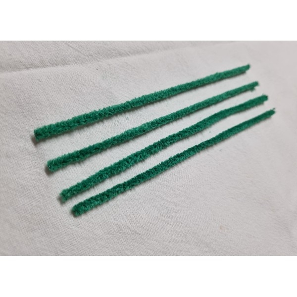 Pijpenrager Tuin groen katoen 15cm - 50 stuks