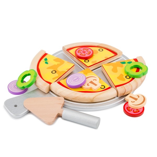 Pizza set - New Classic Toys, nog 8x