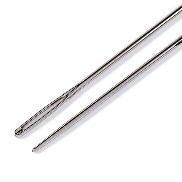 Poppennaald 5,0 cm per 25 stuks (No.18) zonder punt
