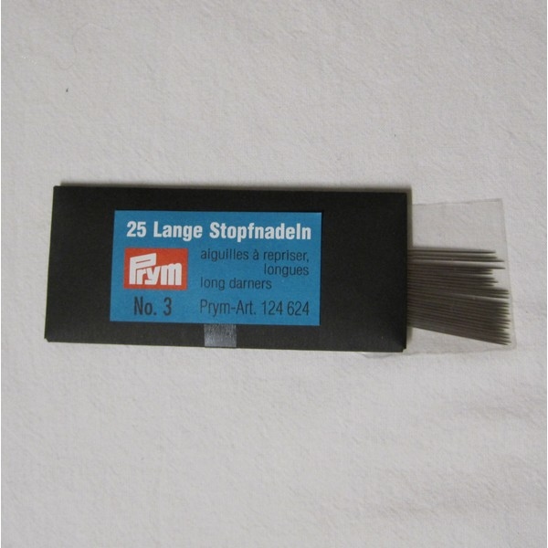 Poppennaald lange stopnaald 7 cm per 25 stuks