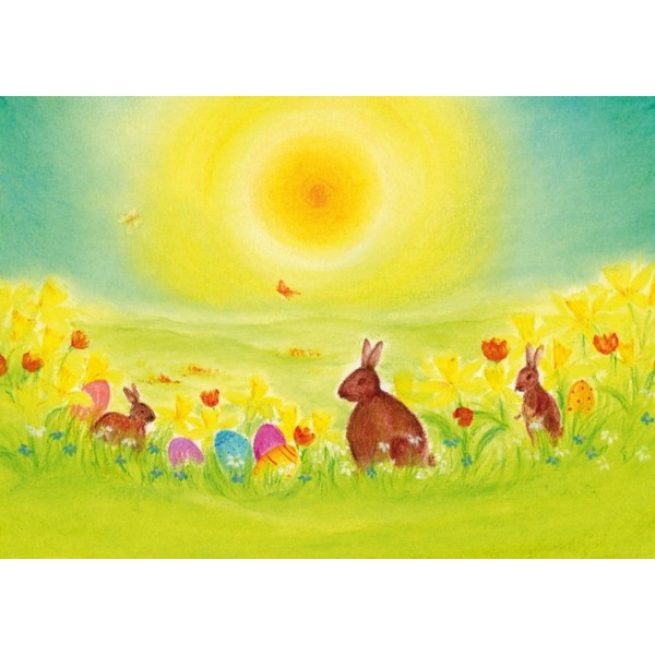 Poster A4 - Paasweide - per 5 stuks (prijsverlaging -50% )