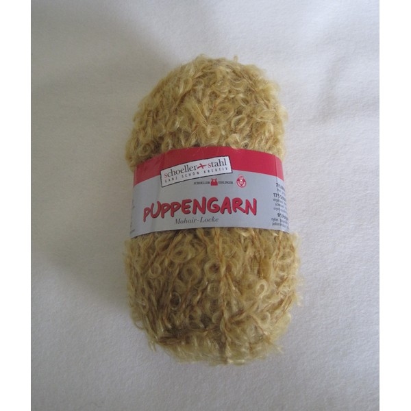 Puppengarn Boucle/mohair 50 gram / bol - kleur 453