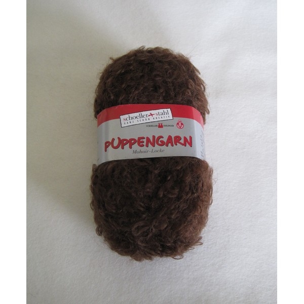 Puppengarn Boucle/mohair 50 gram / bol - kleur 458