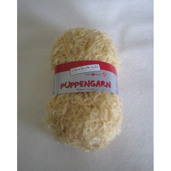 Puppengarn Boucle/mohair 50 gram / bol - kleur 459