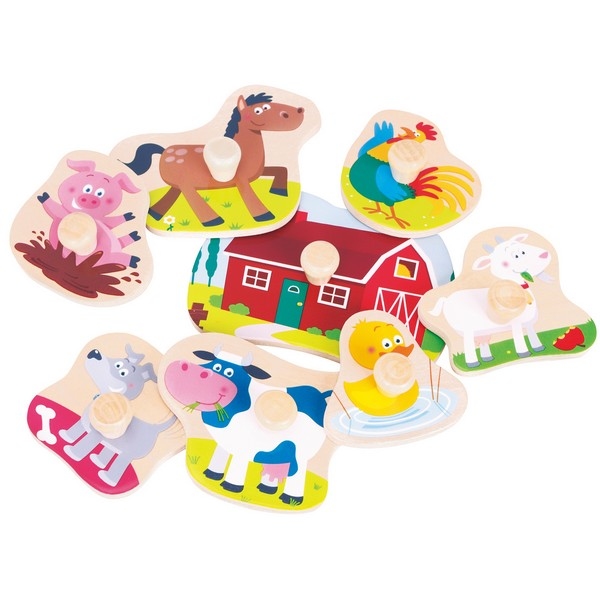 Puzzel - Boerderij - 8 stukken - klein, nog 1x