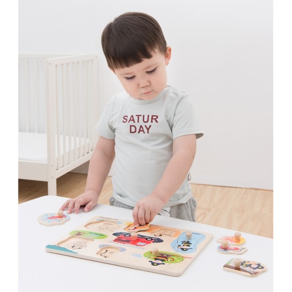 Puzzel - Brandweer - 8 stukken - klein, nog 1x